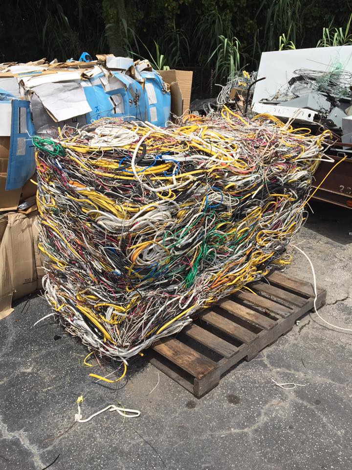 Bundle of Copper Wires