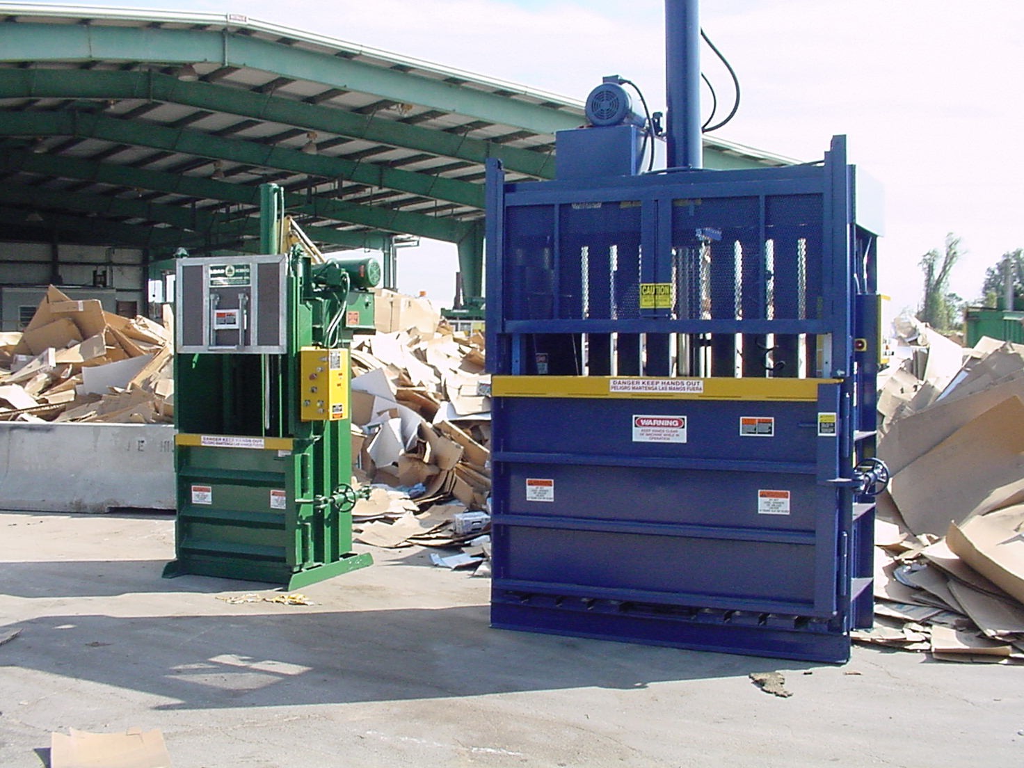 Cardboard and Plastic Balers for sale